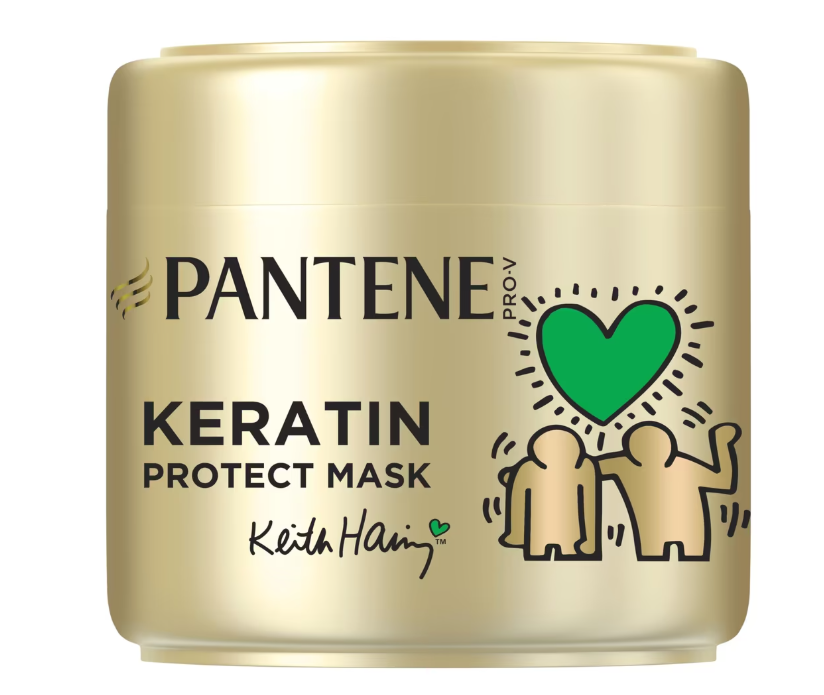 Pantene Pro-V x Keith Haring Art Collection Lisse & Soyeux Keratin Protect Masque Capillaire