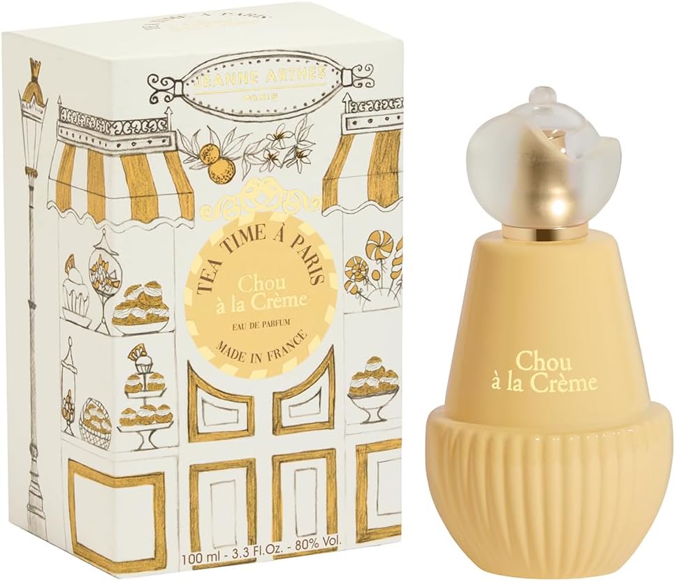  Eau de Parfum Femme Jeanne Arthes Chou à la Crème, gourmandise sucrée à la vanille et musc, fabriqué en France – bon plan Amazon