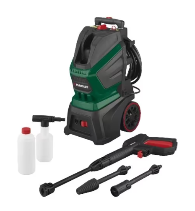 Nettoyeur haute pression PARKSIDE PHD 135 G6, 1800 W, 135 bars, 420 l/h, idéal pour terrasses et véhicules, à 59,99€ sur Lidl