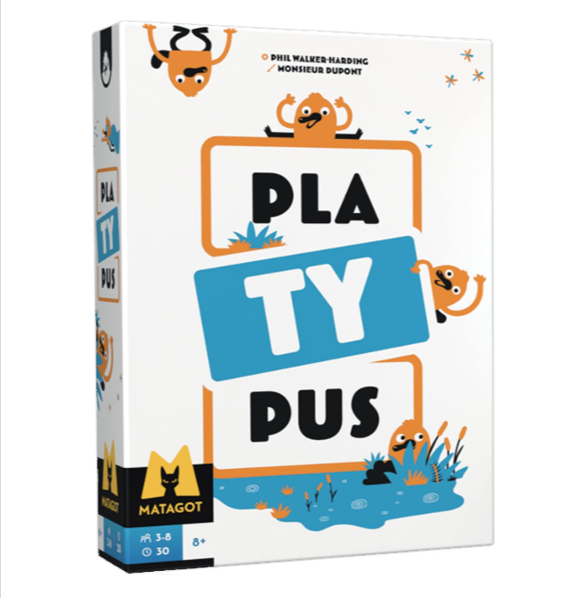 : Platypus – Jeu de société enfant et famille dès 8 ans – 3 à 8 joueurs – 278 cartes à personnaliser – jeu coopératif ambiance et déduction hilarant – Asmodee – bon plan Amazon à 5€