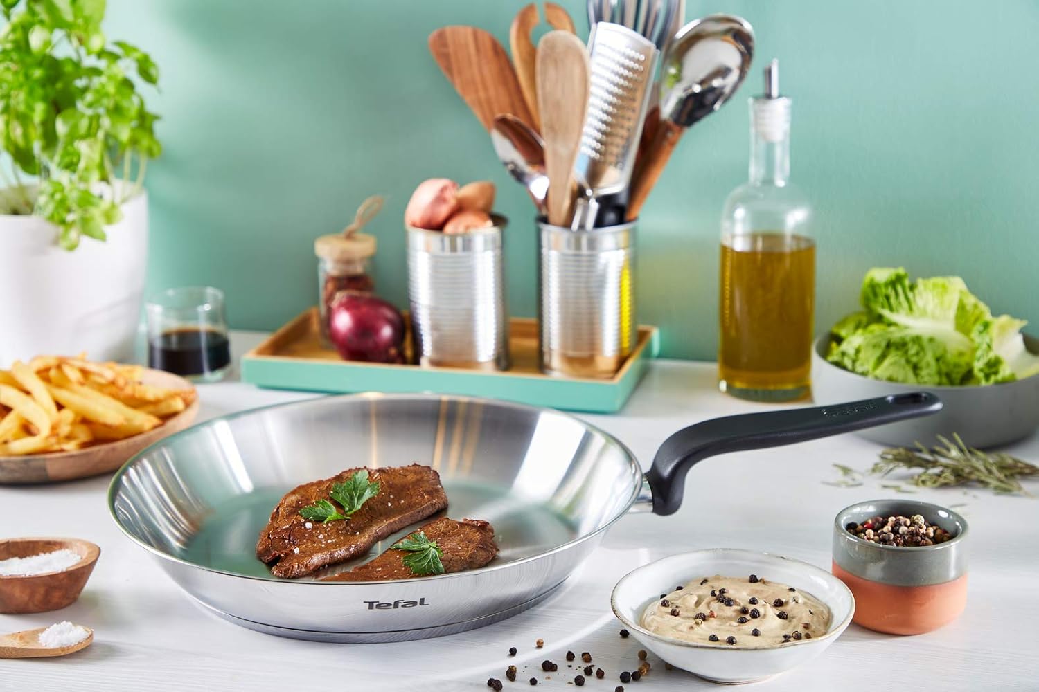 Poêle inox Tefal Primary - 28 cm, Garantie 10 ans, Acier inoxydable haute qualité, Induction.jpg