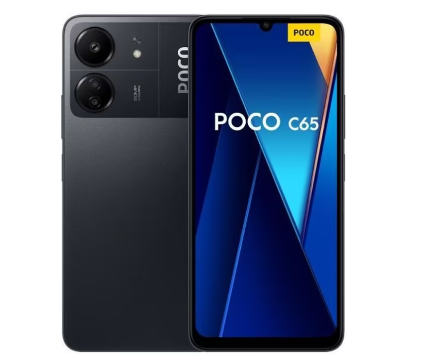 Smartphone POCO C65 noir – écran 6,74 90 Hz, Helio G85, 8 Go RAM, 256 Go stockage, batterie 5000 mAh 18 W, caméra 50 MP, double SIM 4G – Offre Cdiscount.
