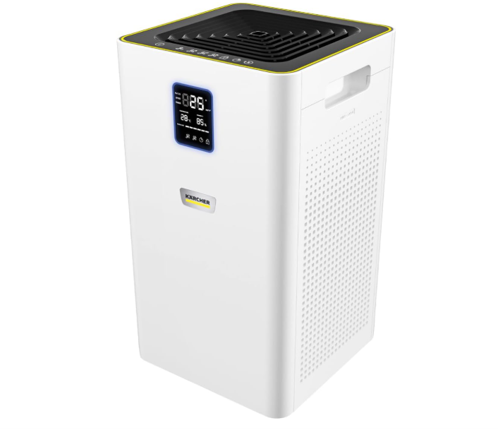Purificateur d’air Kärcher AF 30 à 65,99€ au lieu de 250€ sur Amazon, appareil compact pour pièce jusqu’à 30 m² avec débit 320 m³/h, filtres HEPA 13, charbon actif antibactérien, filtration 99,95% des particules jusqu’à 0,3 μm, mode automatique, mode nuit et affichage qualité de l’air.