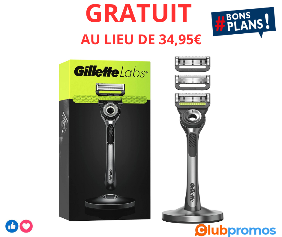 ] Rasoir exfoliant Gillette Labs avec 3 lames de rechange GRATUIT ODR bon plan optimisation(1).png