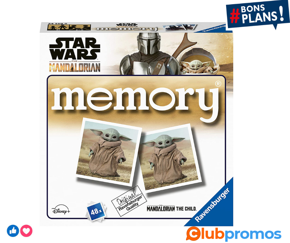 Ravensburger Star Wars Mandalorian The Child Mini Jeu de mémoire – Jeu de Paires de Photos Ass...png