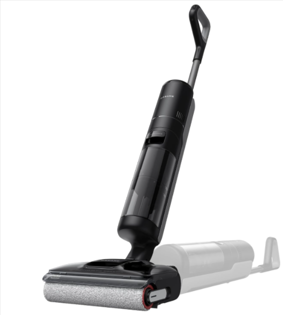 Aspirateur Laveur Dreame H12 Pro FlexReach avec aspiration puissante de 18 kPa, séchage rapide à 90°C, et nettoyage à plat à 180°