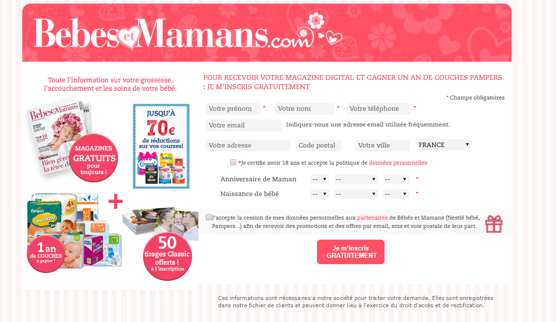 Recevez gratuitement le magazine Bébés et Mamans.png