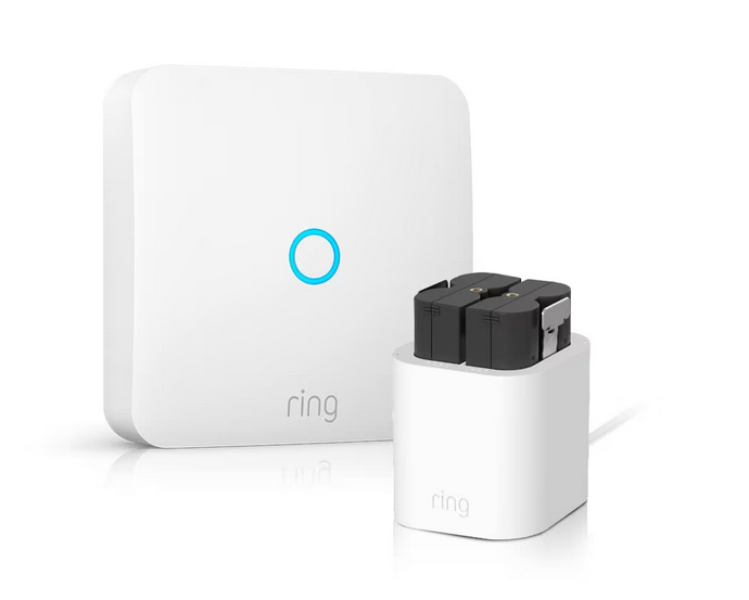 Ring Intercom avec batterie rechargeable et station de charge – Interphone connecté avec déverrouillage à distance, accès invité sécurisé et compatibilité Alexa – Promotion à 79,99€ sur Amazon – Idéal pour immeuble et livraison sécurisée