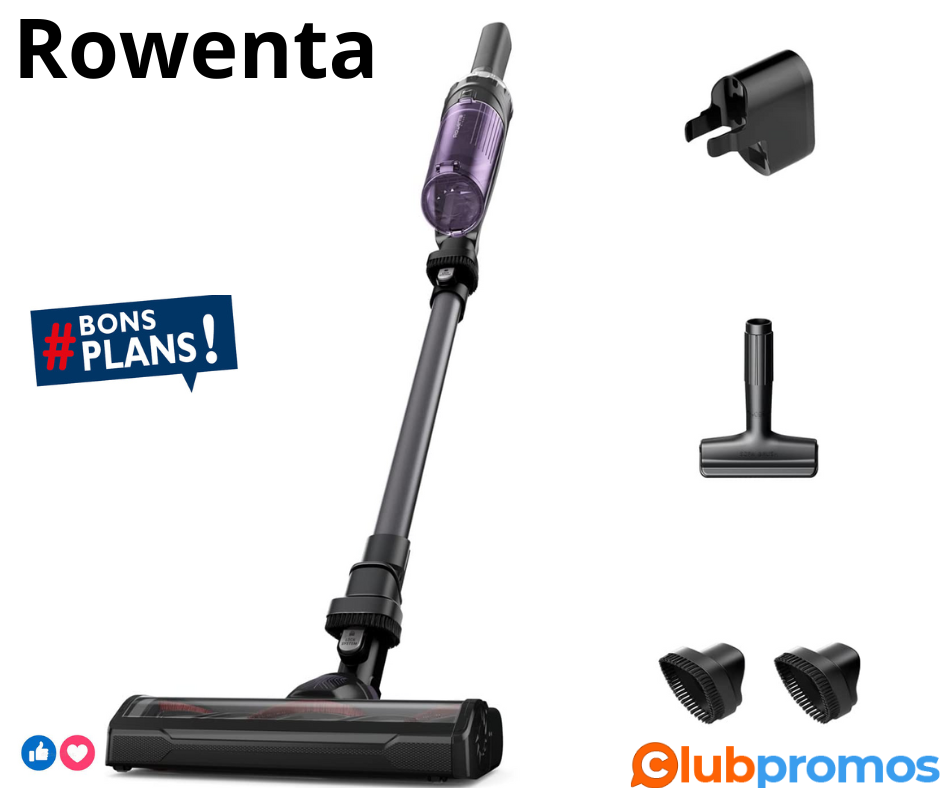 Rowenta Aspirateur Balai sans Fil Multifonction, Léger, Convertible en aspirateur à Main, Auto...png