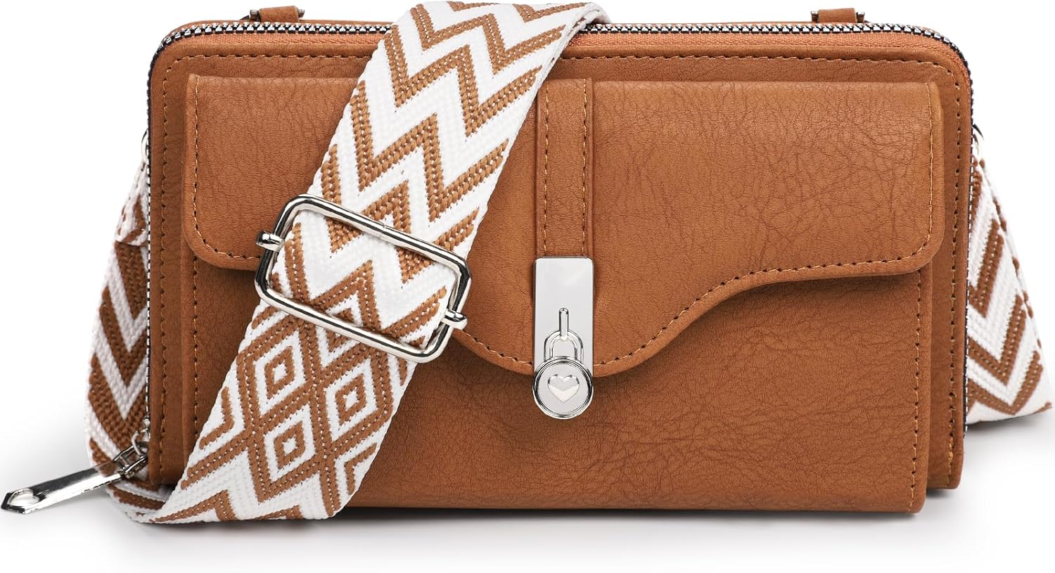 Sac bandoulière femme Kranyras PU cuir noir, marron, violet – élégant, pratique et pas cher.jpg