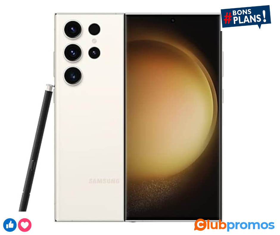 Samsung S23 Ultra 5G 256GB Cream.png