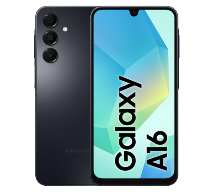 Smartphone Samsung Galaxy A16 Bleu Nuit 128 Go – grand écran 6,7 pouces, Android 14, triple caméra 50MP, batterie 5000 mAh