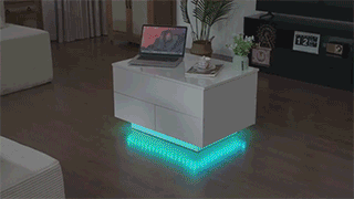Sans-titre---1.YITAHOME-Blanc-Table-Basse-Relevable-à-LED.gif