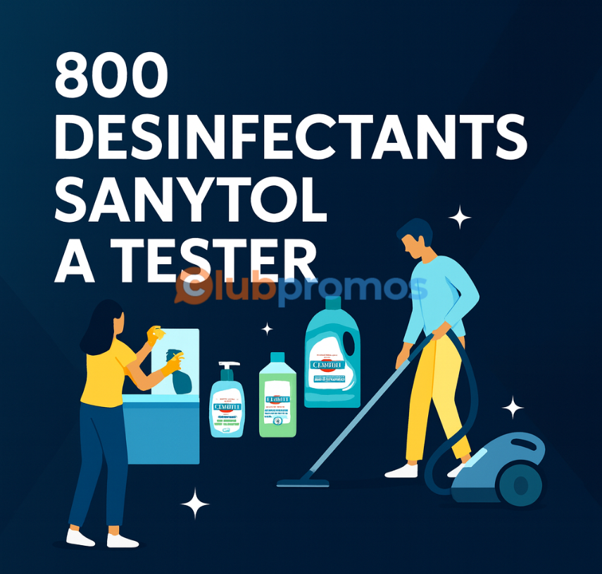 Désinfectant Linge Stop Odeurs Sanytol - Élimine les bactéries, les mauvaises odeurs, et laisse un parfum frais. Testez-le gratuitement sur Sampleo.