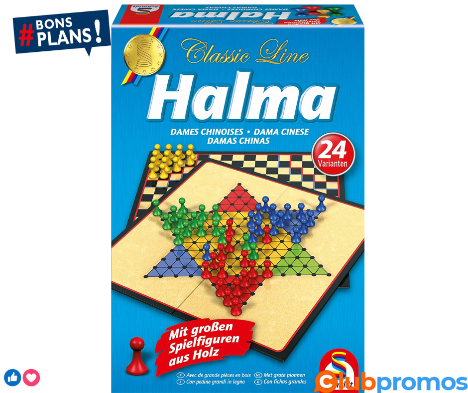 Schmidt - 49217 - Jeu de Plateau - Classic Line - Dames Chinoises .png