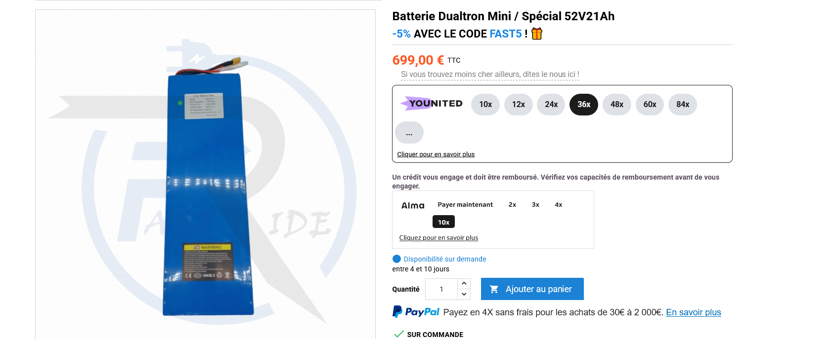 Screenshot 2026-01-31 at 10-35-38 Batterie Dualtron Mini _ Spécial 52V21Ah.png