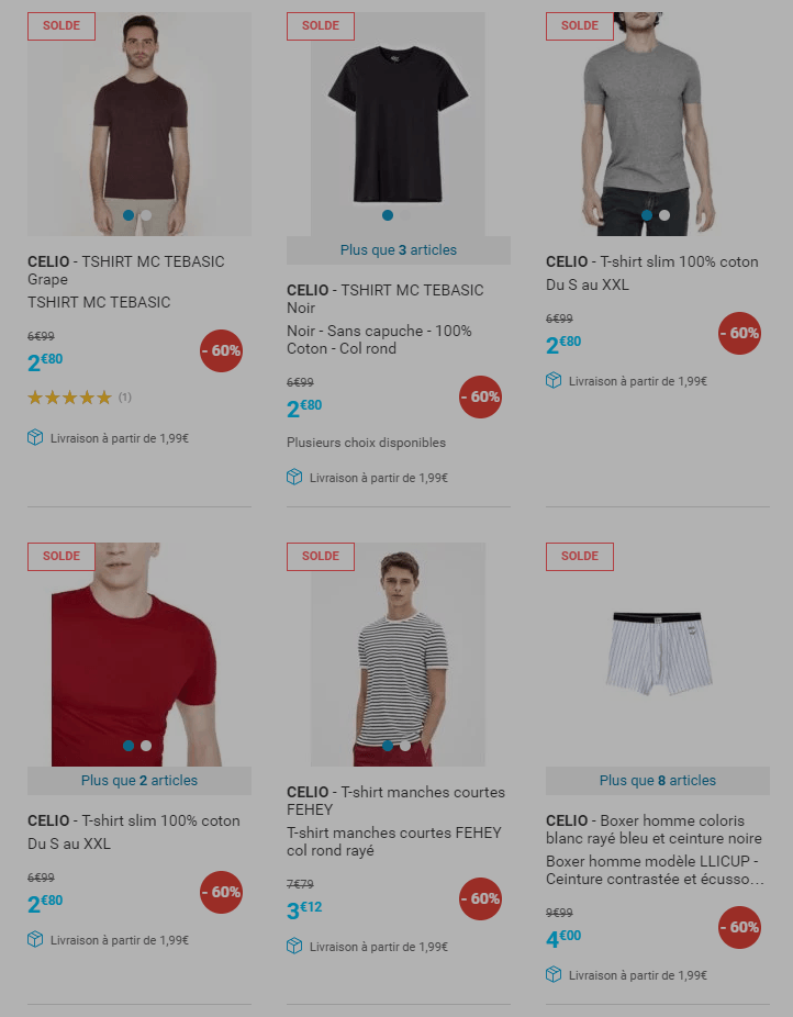 Soldes Celio   Achat Soldes Celio pas cher   Rue du Commerce.png