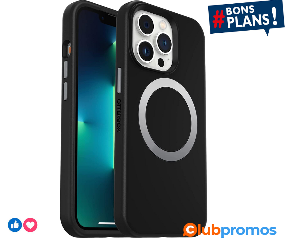 Sonic Frontiers Otterbox Slim Série Coque pour iPhone 13 Pro avec MagSafe, Antichoc, Anti-Chut...png