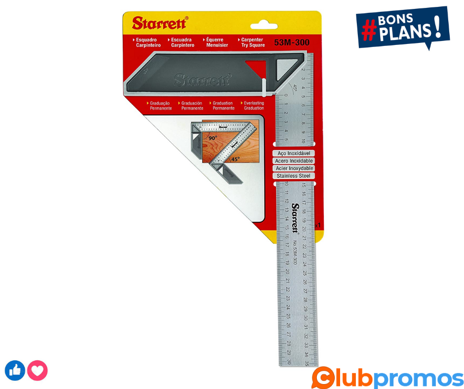 Starrett K53M-300-S Équerre.png