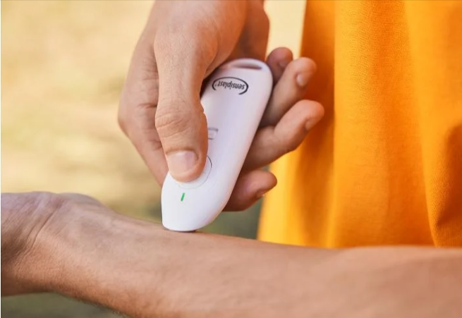  Stylo anti-piqûres Sensiplast SBR 65 à chaleur localisée, traitement naturel sans substance, disponible chez Lidl