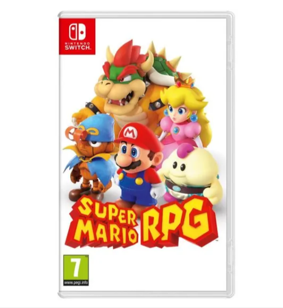 Super Mario RPG Nintendo Switch version boîte en promo sur Cdiscount – RPG culte avec graphismes 3D, compatible Switch OLED, Lite et classique – avis clients excellents