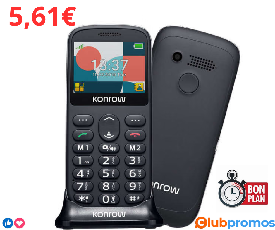 Téléphone Konrow Senior 231 - Grandes touches-bon-plan-.png