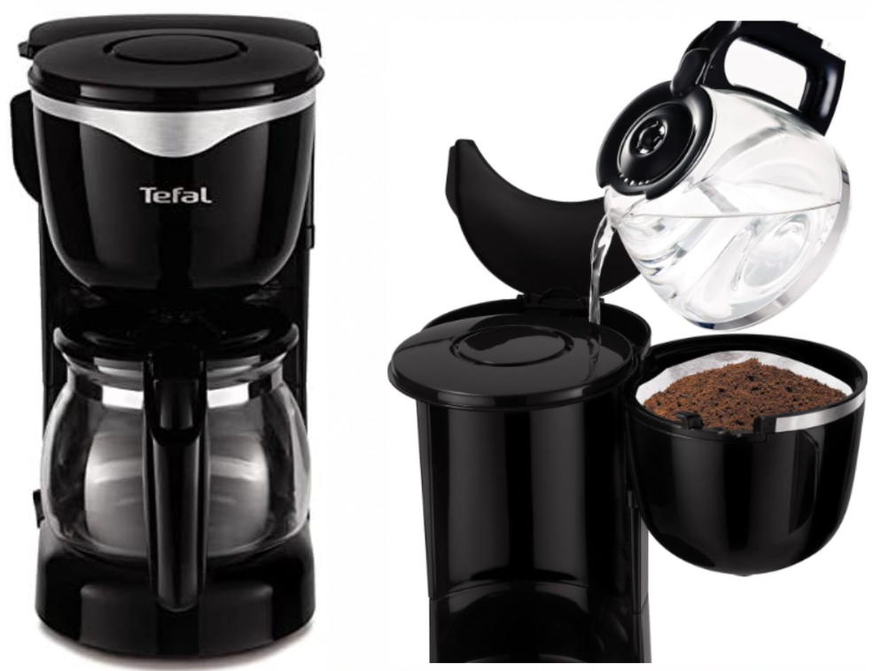 Bon plan Amazon : la cafetière filtre compacte Tefal CM340811 0,6 L passe à 19,30 € au lieu de 28 €. Système anti-goutte, maintien au chaud 30 min et arrêt automatique.