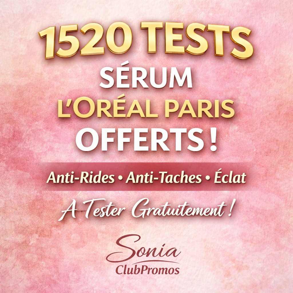 Candidature test gratuit L’Oréal Paris Revitalift Laser Melasyl Sérum Crème Triple Laser – projet 6 semaines pour 1520 participantes, action rides taches éclat, résultats visibles dès 7 jours