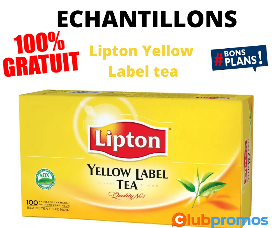 the lipton gratuits echantillons.png