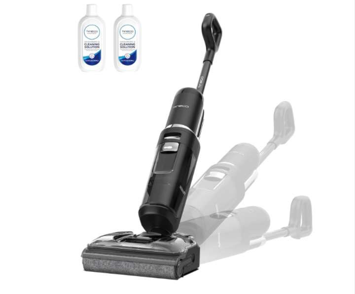 Tineco Floor One S7 Stretch Ultra aspirateur laveur sans fil avec design Stretch auto-nettoyage et système anti-emmêlage à 263,19 € sur Amazon avec le code CLUBPROMOS au lieu de 399,99 €.