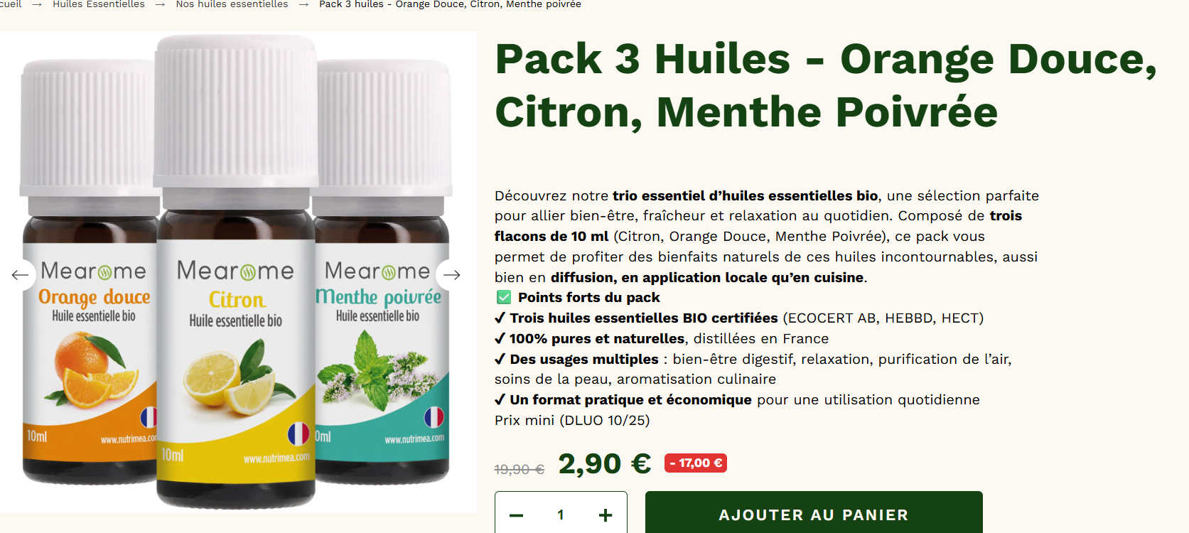 Trio d’huiles essentielles BIO (Citron, Orange douce, Menthe poivrée) – 3×10 ml.png