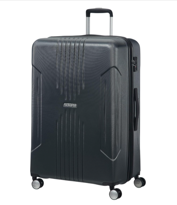 Valise American Tourister Spinner Taille L 120L avec serrure TSA et roulettes multidirectionnelles