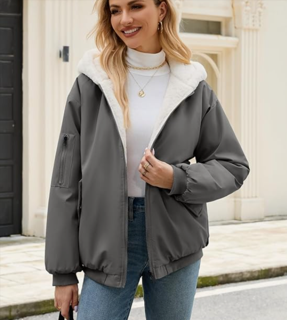 vancavoo-veste-polaire-femme-chaude-capuche-gris-fonce-14-euros-amazon.png