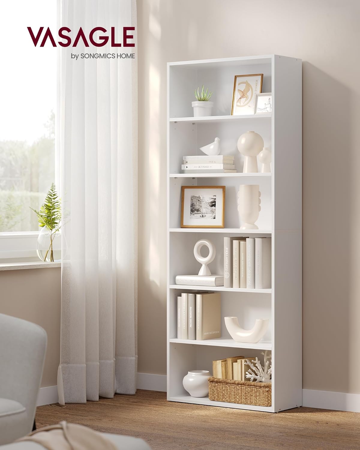 vasagle-bibliotheque-6-niveaux_LBC166T14_blanc-nuage_60x24x160-7cm_etageres-reglables_10kg-par...jpg