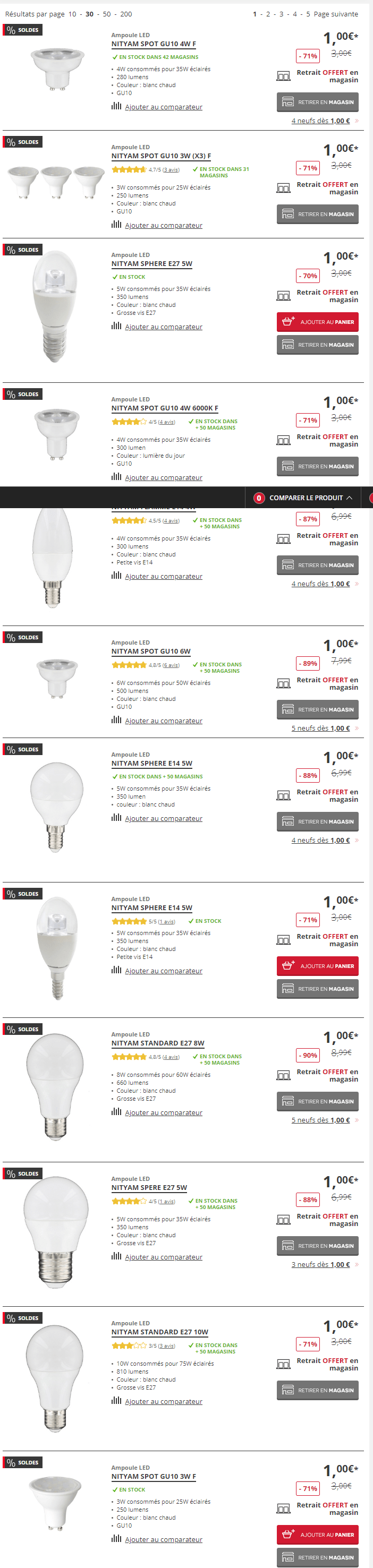 Votre recherche   ampoules led   Darty.png