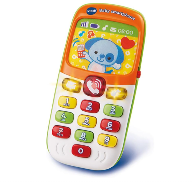 Baby Smartphone VTech Bilingue, Jouet d'Éveil pour Bébé, 6 à 36 mois, 8 mélodies, 2 chansons, 8,31€ sur Amazon