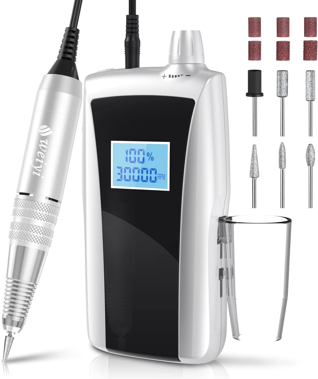 WEIYI Ponceuse pour Ongles Portable Rechargeable,.jpg