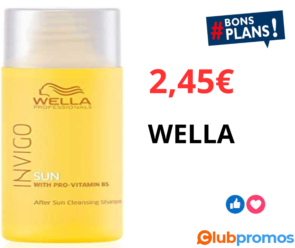WELLA Professionals Invigo Sun shampoing Nettoyant Après-Soleil 50 ml .png