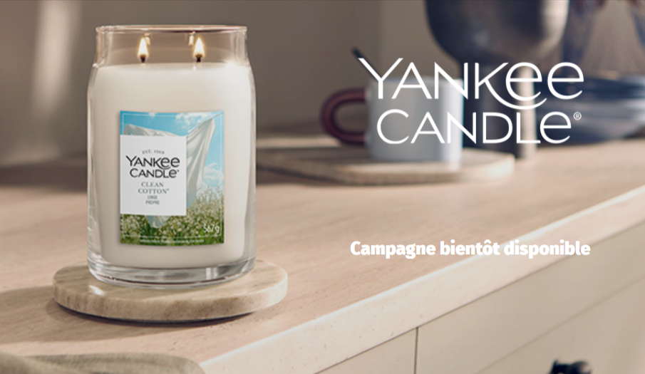 150 bougies Yankee Candle gratuites à tester avec Sampleo