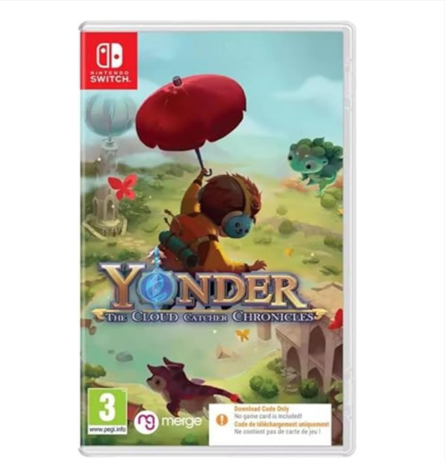  Yonder: The Cloud Catcher Chronicles sur Nintendo Switch – aventure paisible et monde ouvert en téléchargement à petit prix