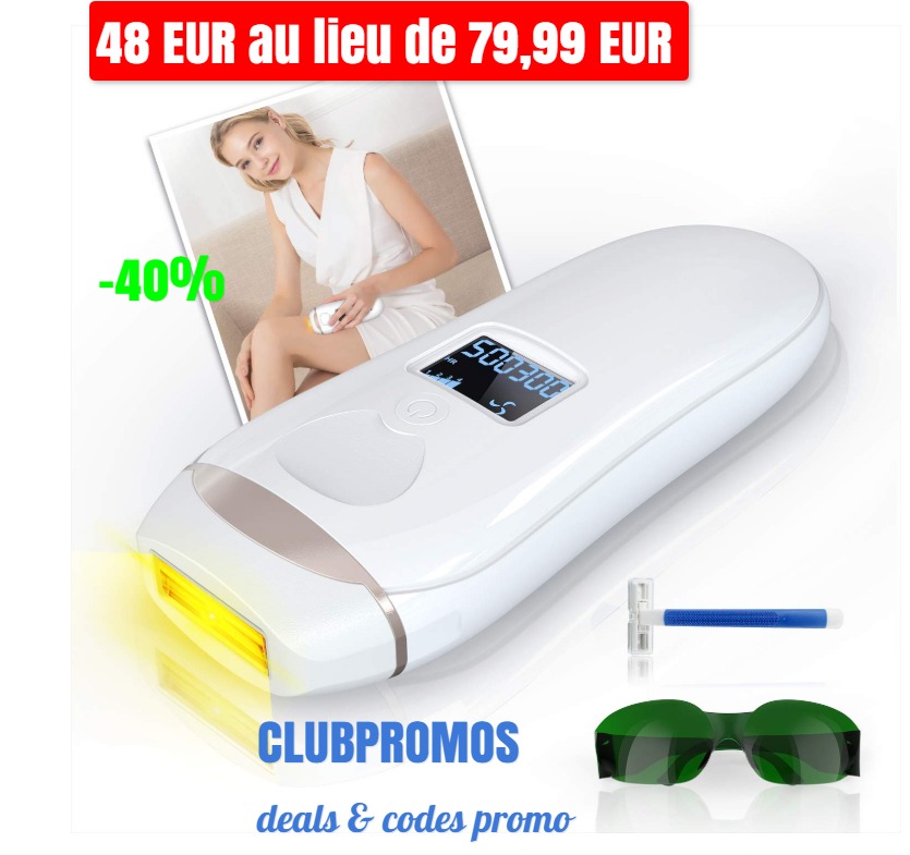 YUNDOO Épilateur à Lumière Pulsée deal amz fr.jpg