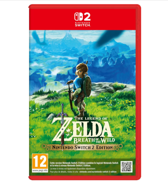 Offre spéciale sur The Legend of Zelda: Breath of the Wild – Nintendo Switch 2 Edition, avec 60 fps, graphismes améliorés et chargements rapides. Disponible à 49,99€ via remise automatique, cette édition optimisée te permet de redécouvrir Hyrule dans des conditions techniques idéales. Bon plan console nouvelle génération.