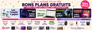 banniere-bons-plans-gratuits-mercredi-03-juin-2026-lots-cetaphil-amazon-music-clubpromos.png