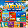 Récap des gratuits du 3 au 9 août 2026 avec 6 numéros de Spirou gratuits, MyFitnessPal Premium...png