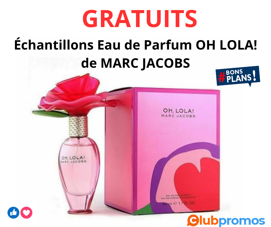 Échantillons Gratuits Eau de Parfum OH LOLA! de MARC JACOBS.png
