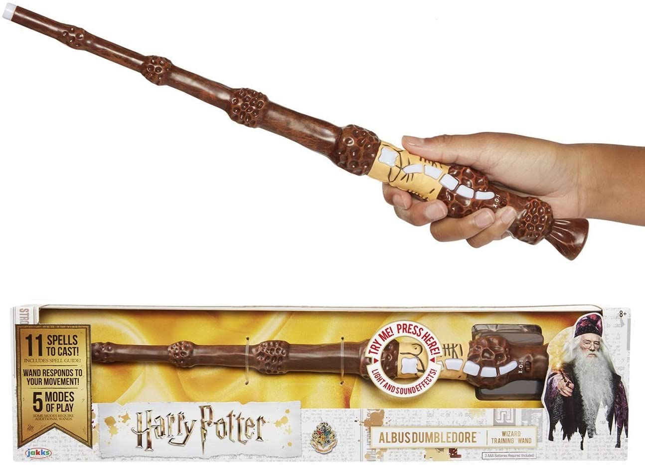 En Quoi Est Faite La Baguette De Dumbledore deal - Harry potter- Baguette d'entraînement de magicien de Dumbledore