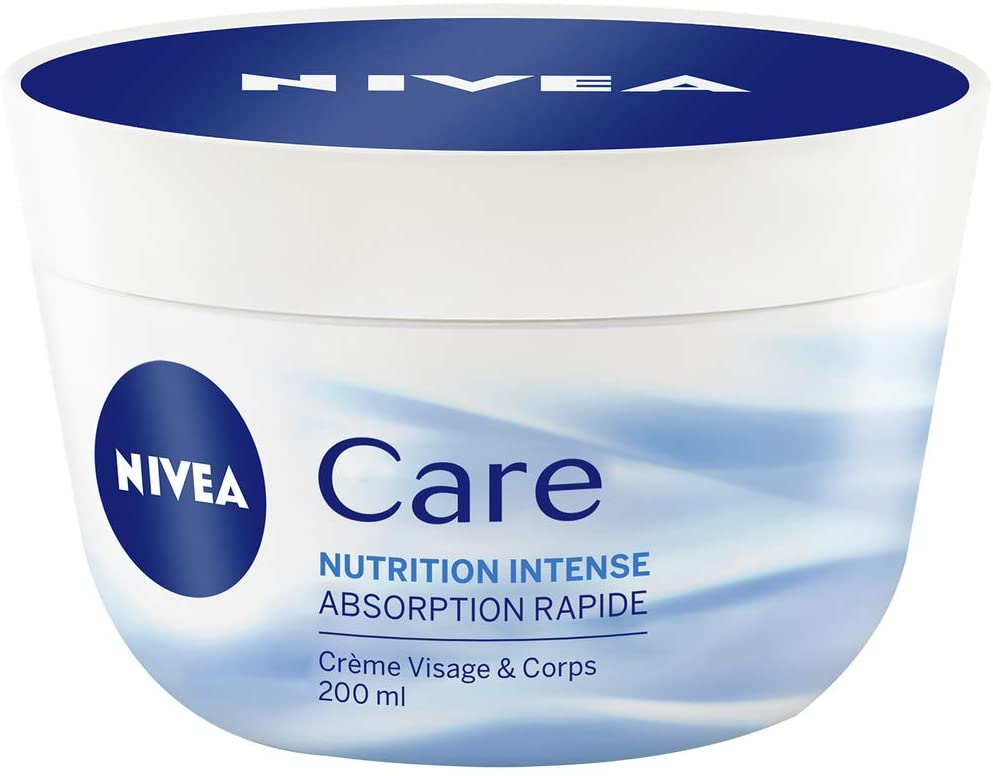 deal - Nivea Care Crème Visage et Corps Nutrition Intense 200 ml 2,39 ...