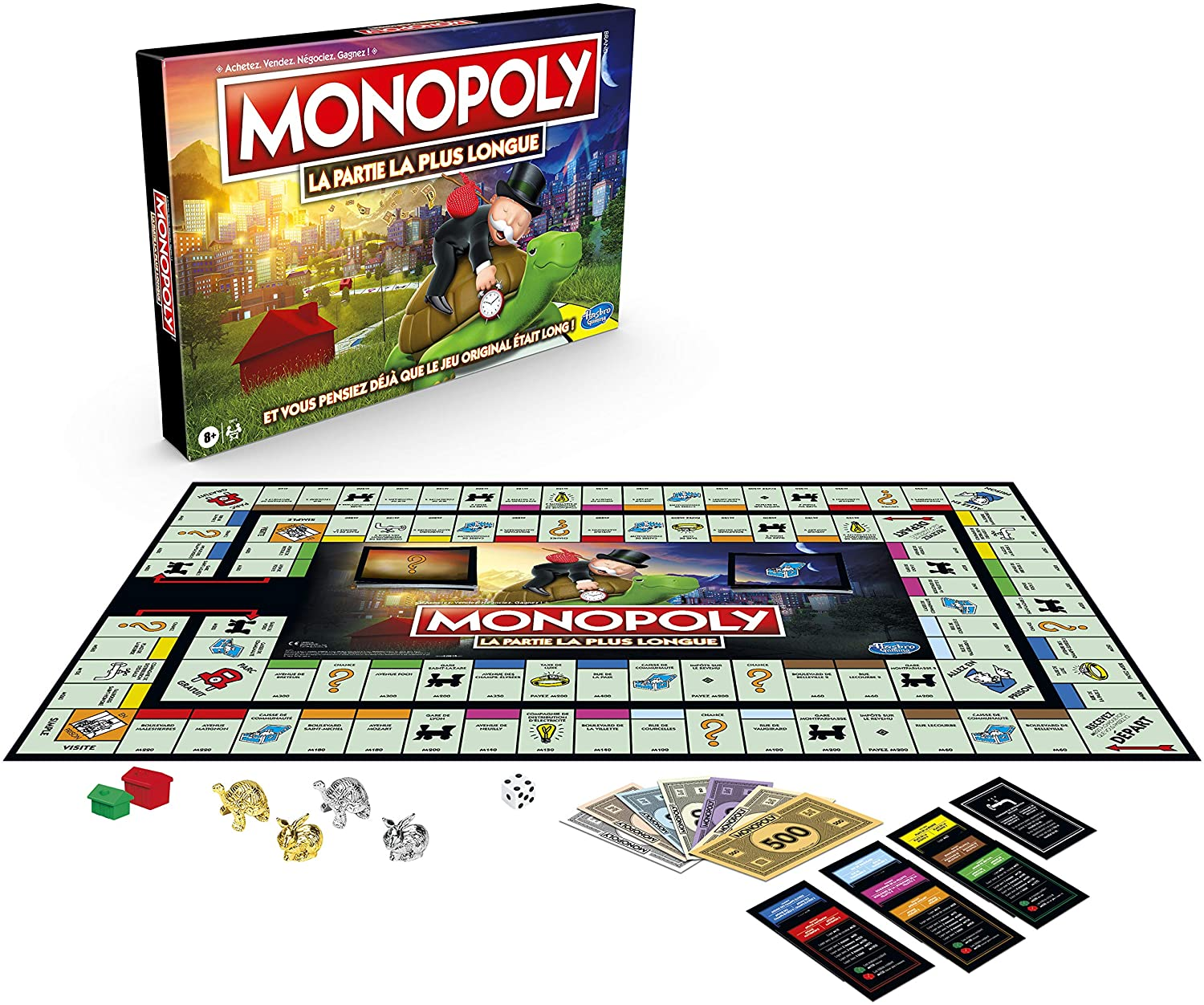 On Se Connait Ou Pas Version Française deal - Monopoly La Partie La Plus Longue - Jeu de Societe - Jeu de