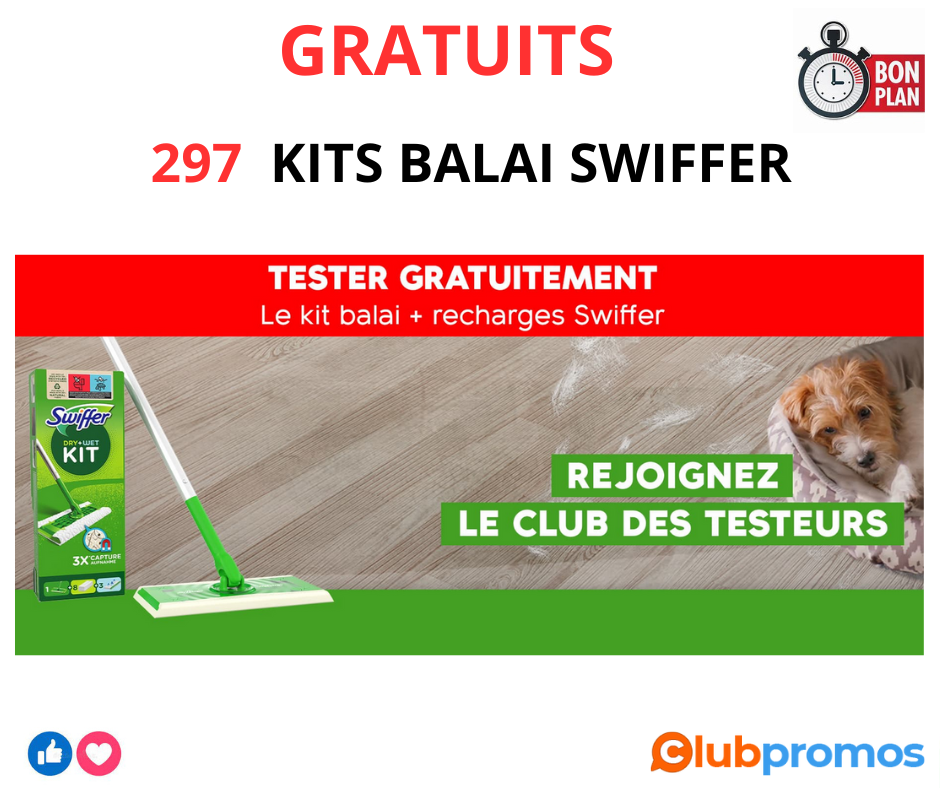 Promo Lingette balais systeme anti poussiere swiffer chez Auchan