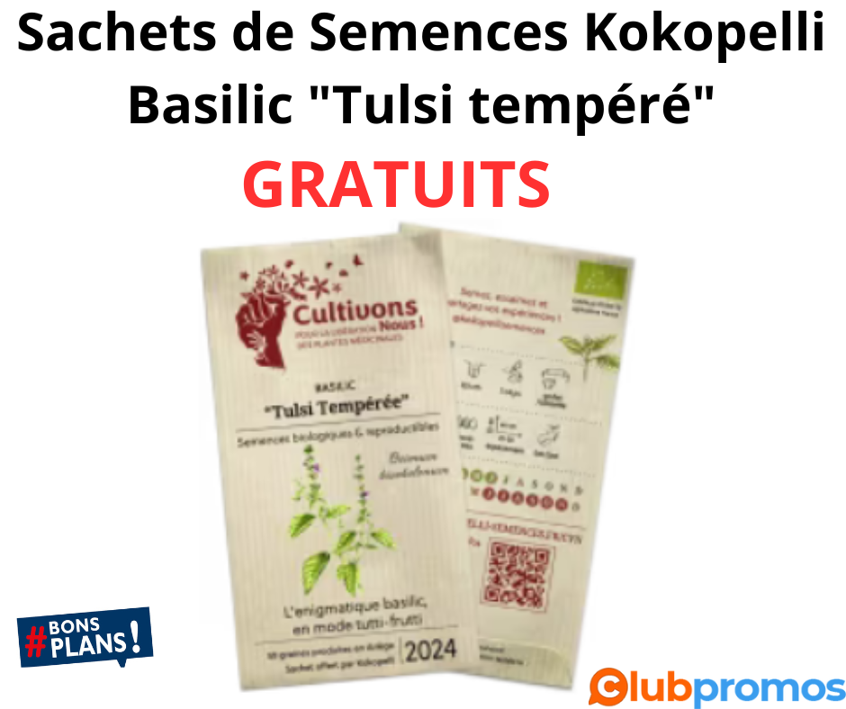 Sachets de Semences Kokopelli Basilic Tulsi tempéré gratuits.png
